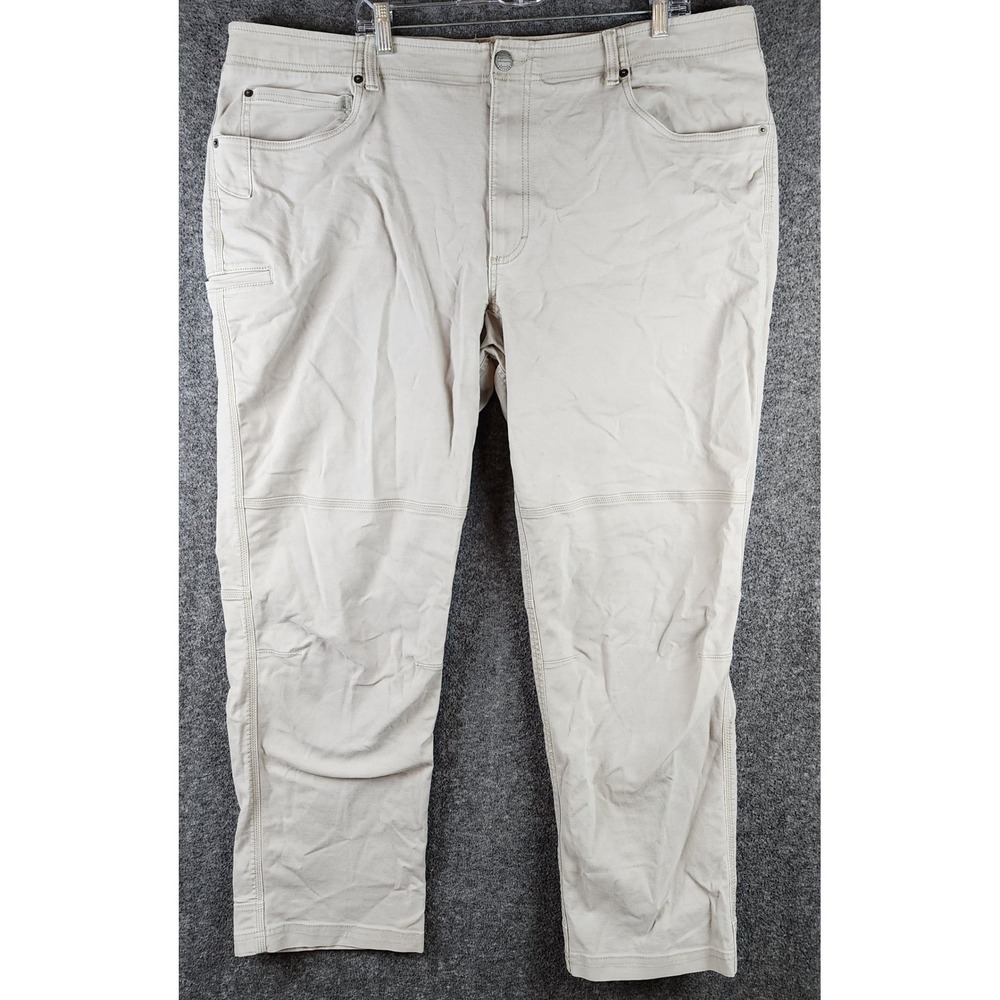 RedHead Pants Mens 44x32 612RHF20-7701P Tan Utility Articulated Knee EUC